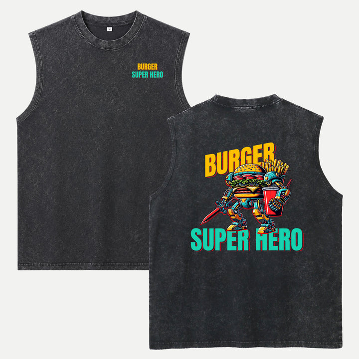 Burger Super Hero T-Shirt