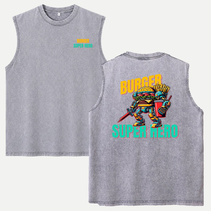 Burger Super Hero T-Shirt