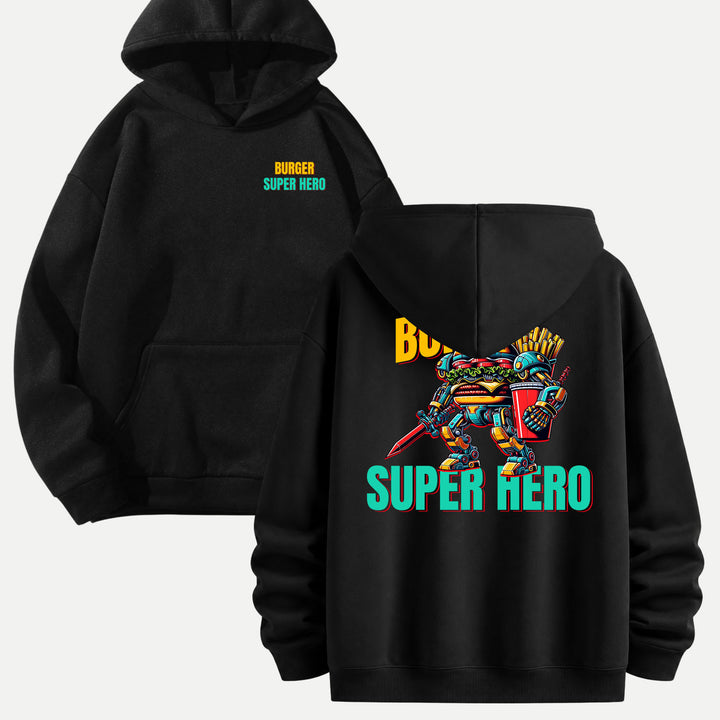 Burger Super Hero T-Shirt
