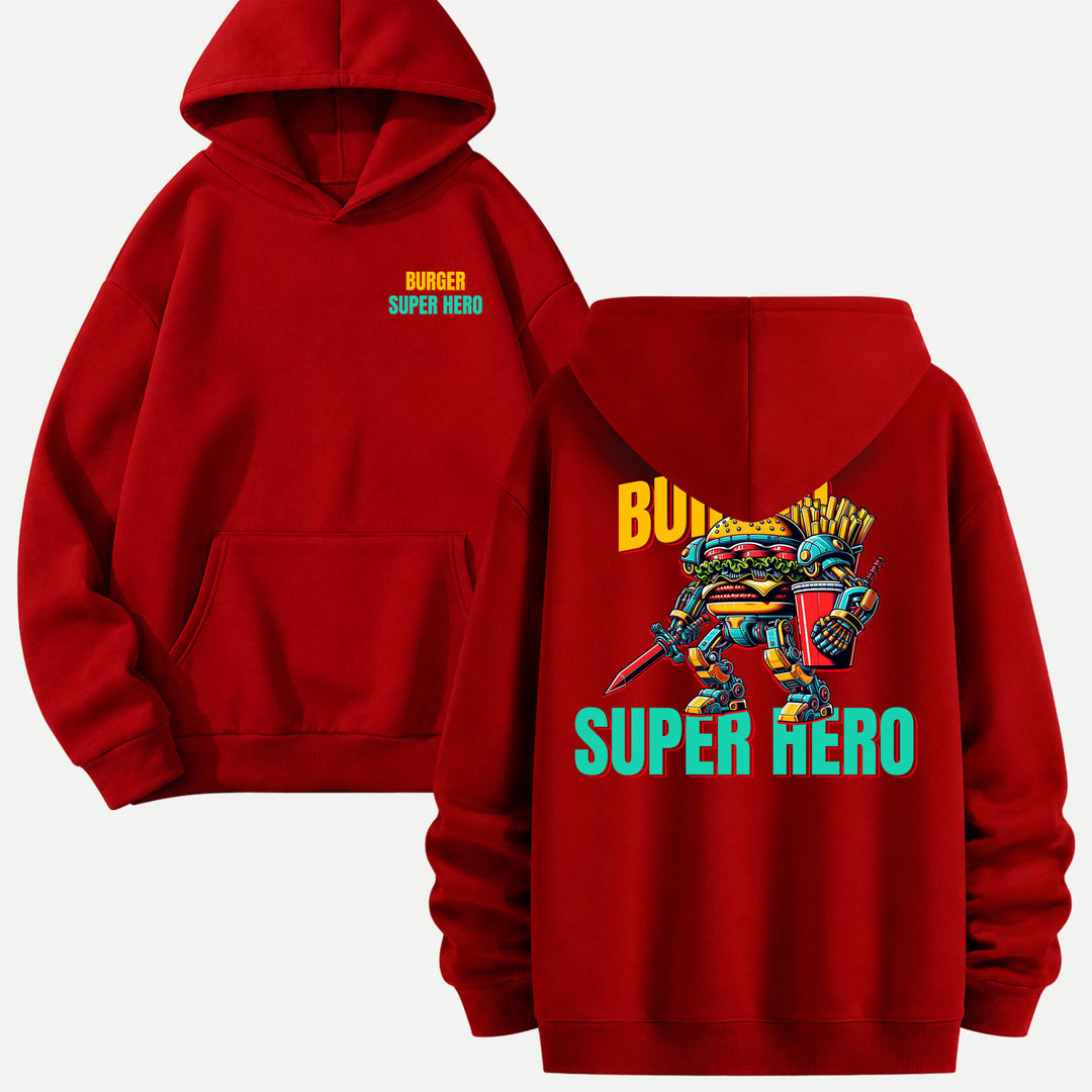 Burger Super Hero T-Shirt