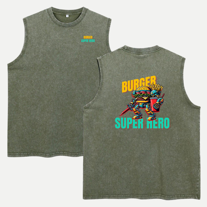 Burger Super Hero T-Shirt