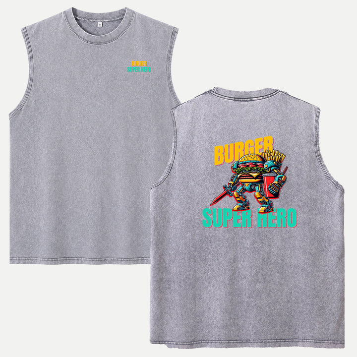 Burger Super Hero T-Shirt