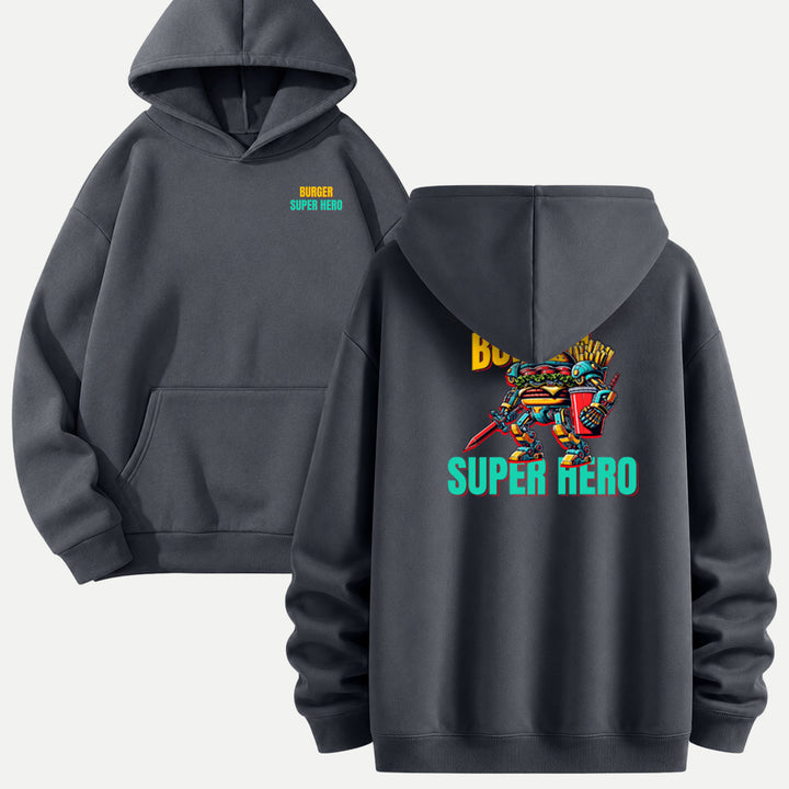 Burger Super Hero T-Shirt