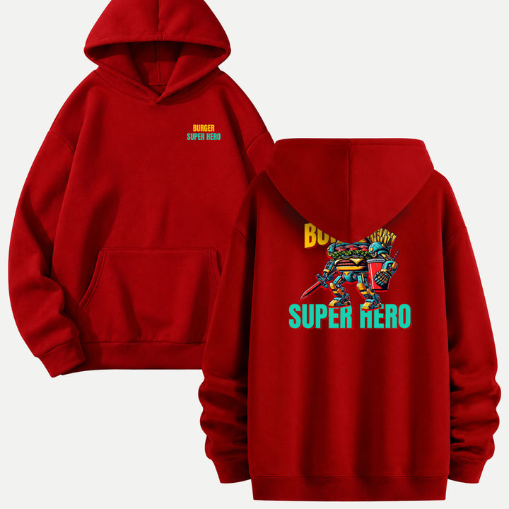 Burger Super Hero T-Shirt
