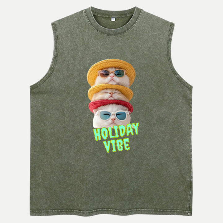 Holiday Vibe Cat T-Shirt