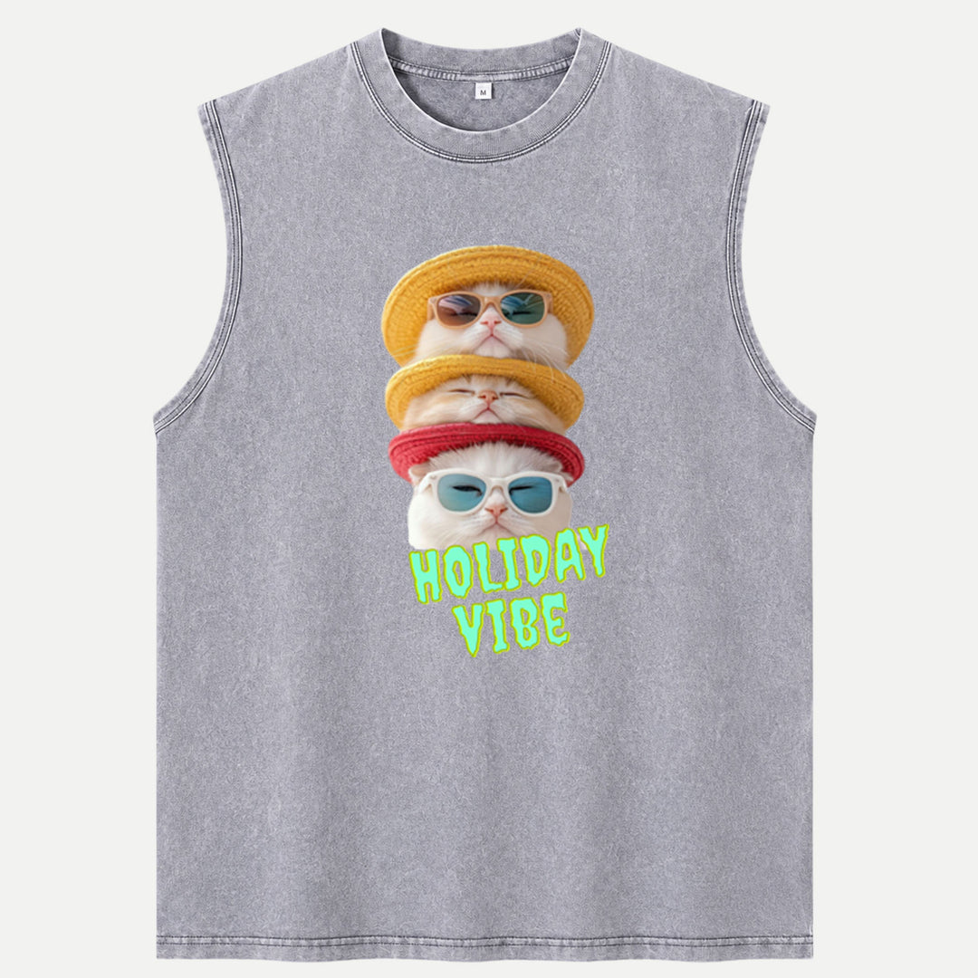 Holiday Vibe Cat T-Shirt
