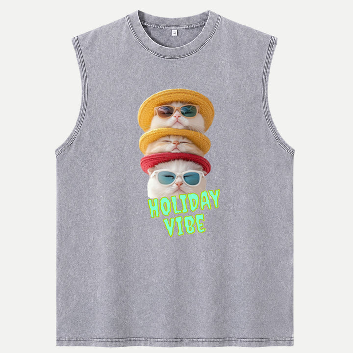 Holiday Vibe Cat T-Shirt