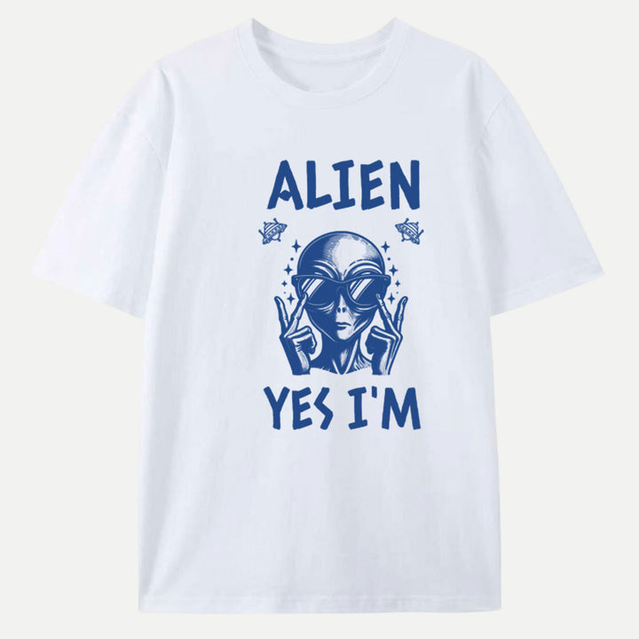 Alien Yes I’m T-Shirt