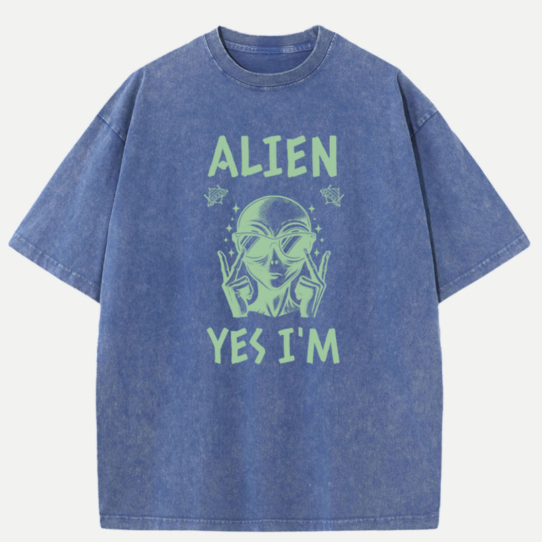 Alien Yes I’m T-Shirt