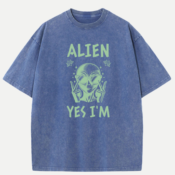 Alien Yes I’m T-Shirt