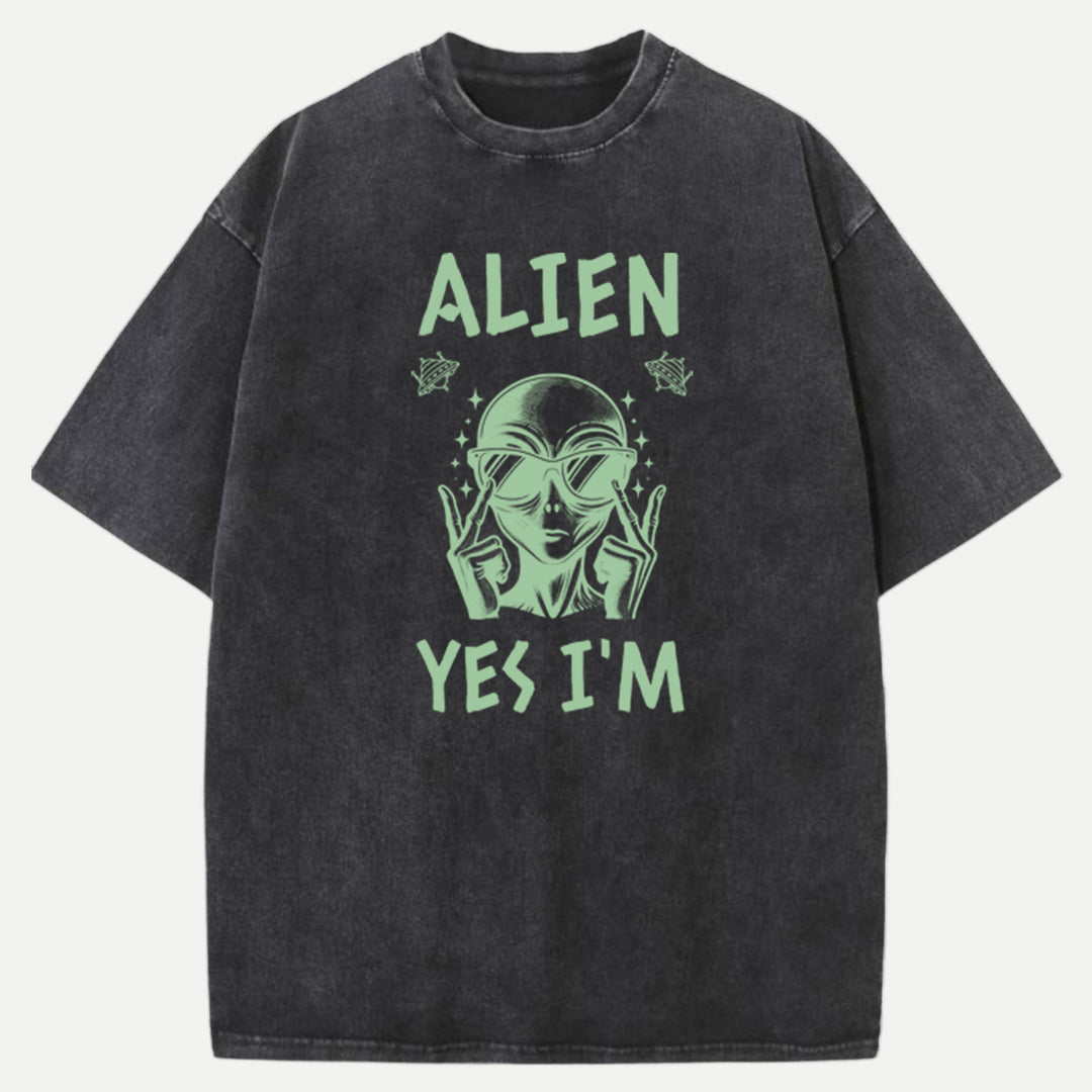 Alien Yes I’m T-Shirt