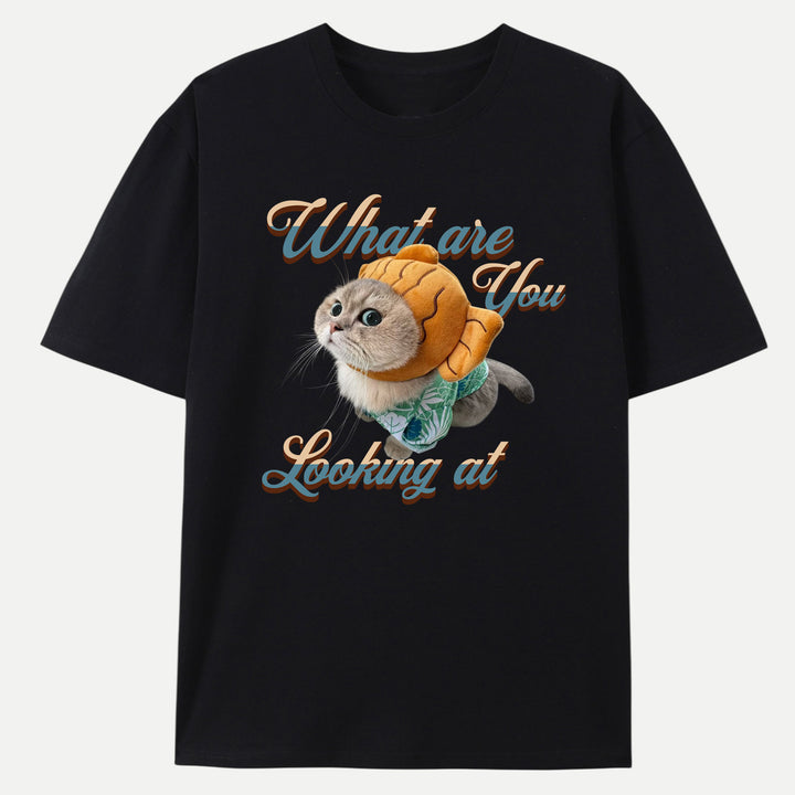 What Are You Looking At Cat T-Shirt