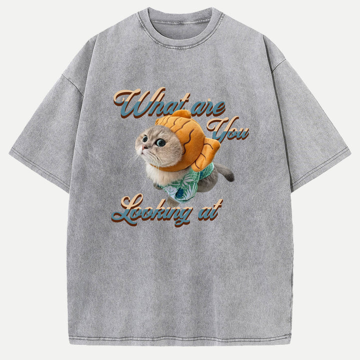 What Are You Looking At Cat T-Shirt