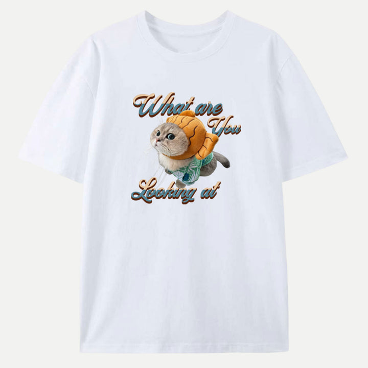 What Are You Looking At Cat T-Shirt