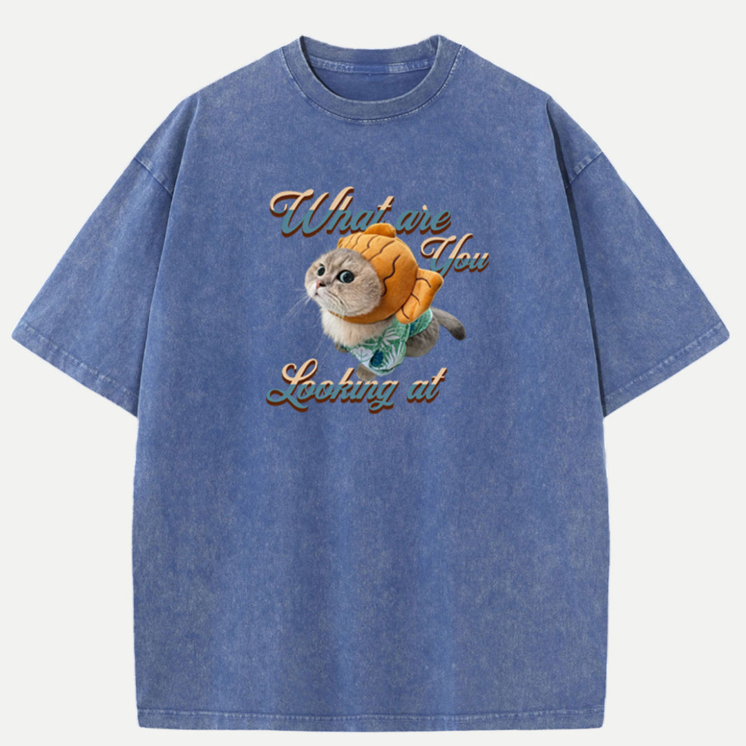 What Are You Looking At Cat T-Shirt