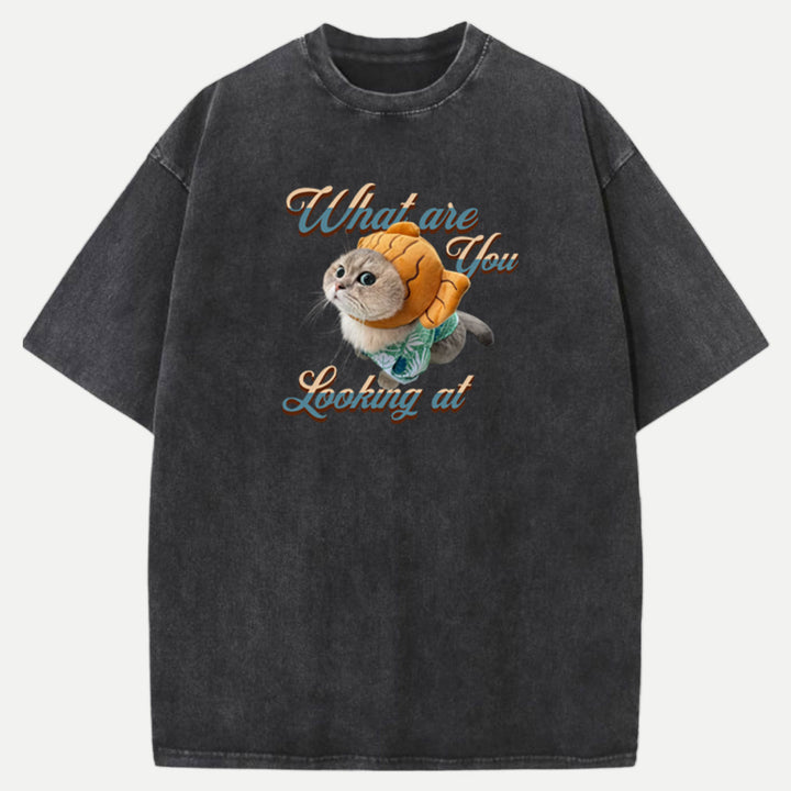 What Are You Looking At Cat T-Shirt