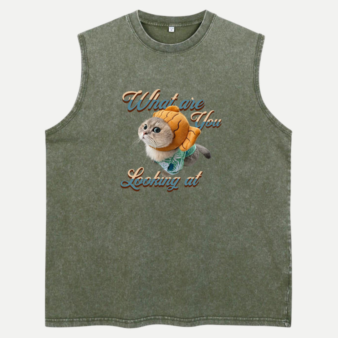 What Are You Looking At Cat T-Shirt