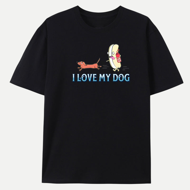 I Love My Dog T-Shirt