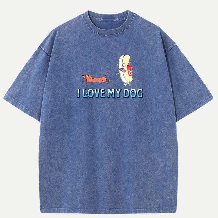 I Love My Dog T-Shirt
