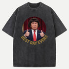 Best Day Ever Funny Bob Haircut Meme Graphic T-Shirt