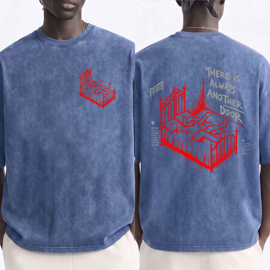Lemme-There Is Always Another Door Front & Back Vintage T-Shirt