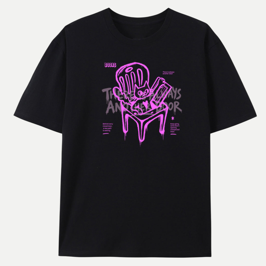 Chair-There Is Always Another Door Vintage T-Shirt