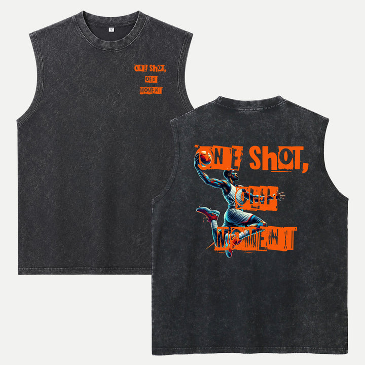 One Shot One Moment Basketball Tee