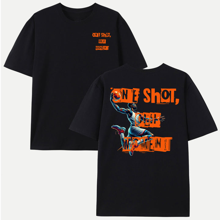 One Shot One Moment Basketball Tee