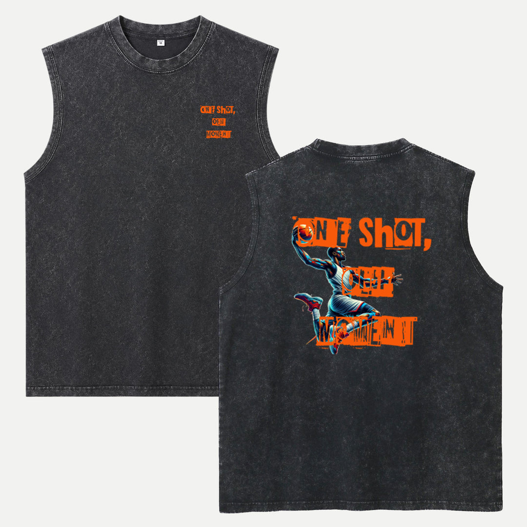 One Shot One Moment Basketball Tee