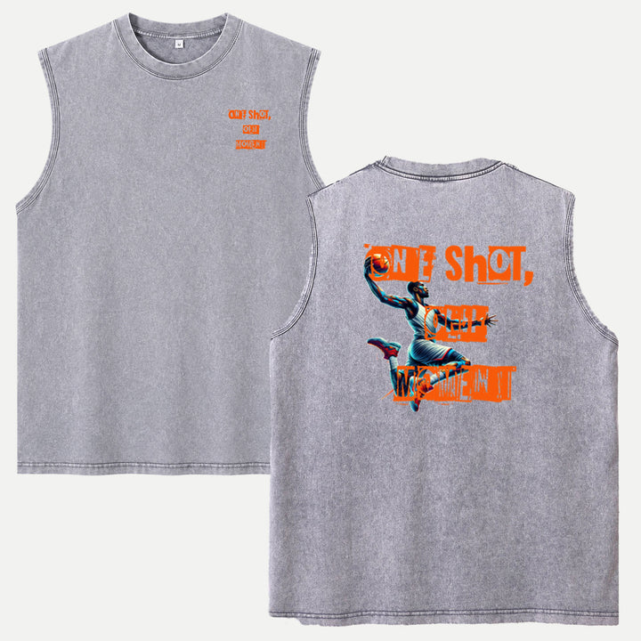 One Shot One Moment Basketball Tee