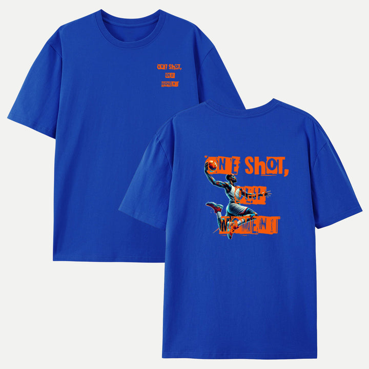 One Shot One Moment Basketball Tee