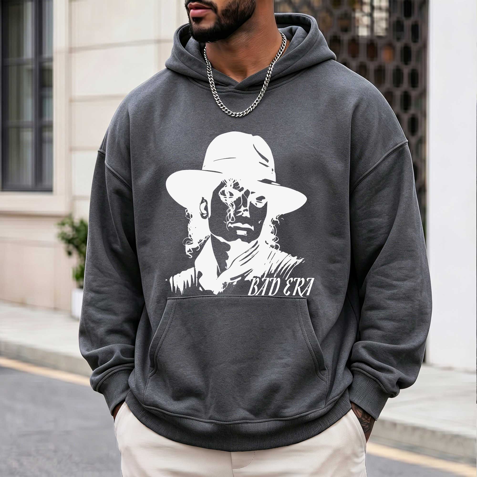 Michael Jackon Bad Era Graphic Hoodie