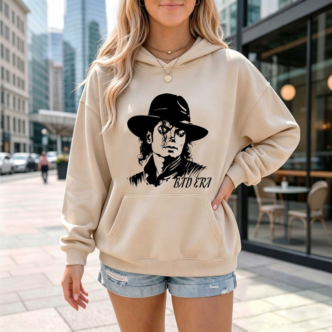 Michael Jackon Bad Era Graphic Hoodie