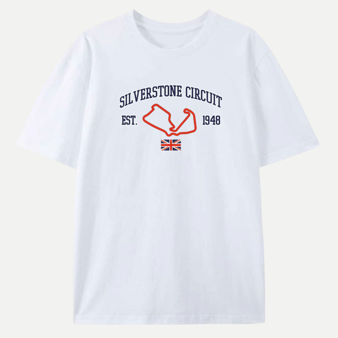 Silverstone Circuit  Vintage T-Shirt