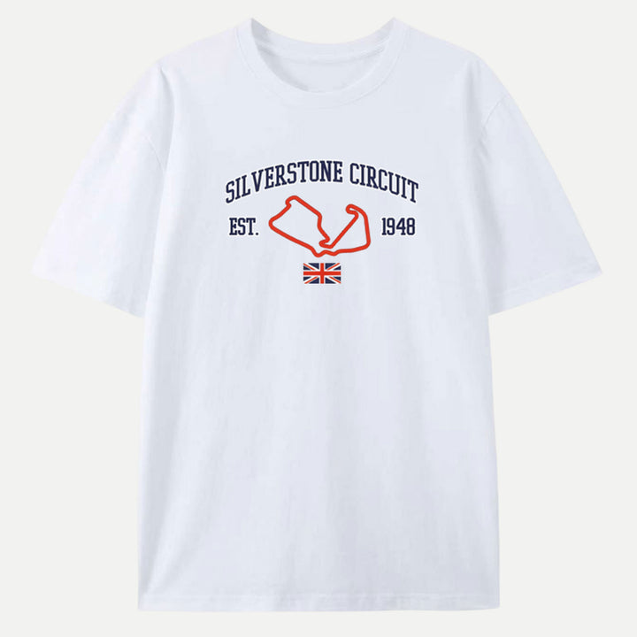 Silverstone Circuit  Vintage T-Shirt