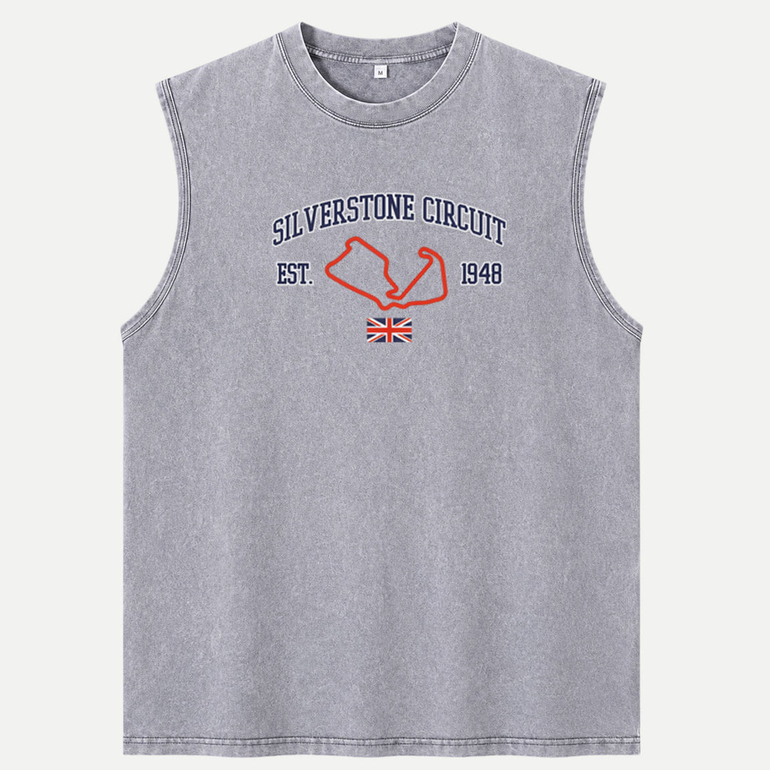 Silverstone Circuit  Vintage T-Shirt
