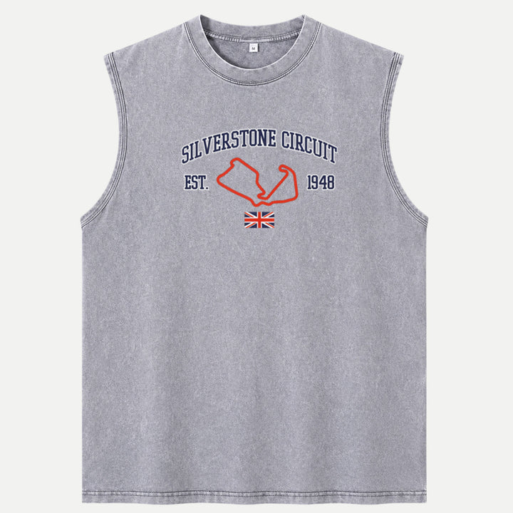 Silverstone Circuit  Vintage T-Shirt