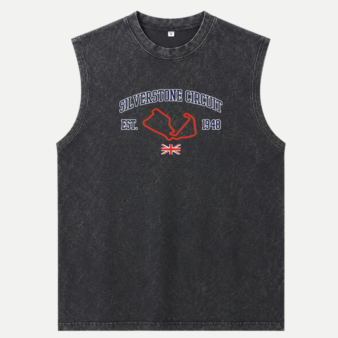 Silverstone Circuit  Vintage T-Shirt