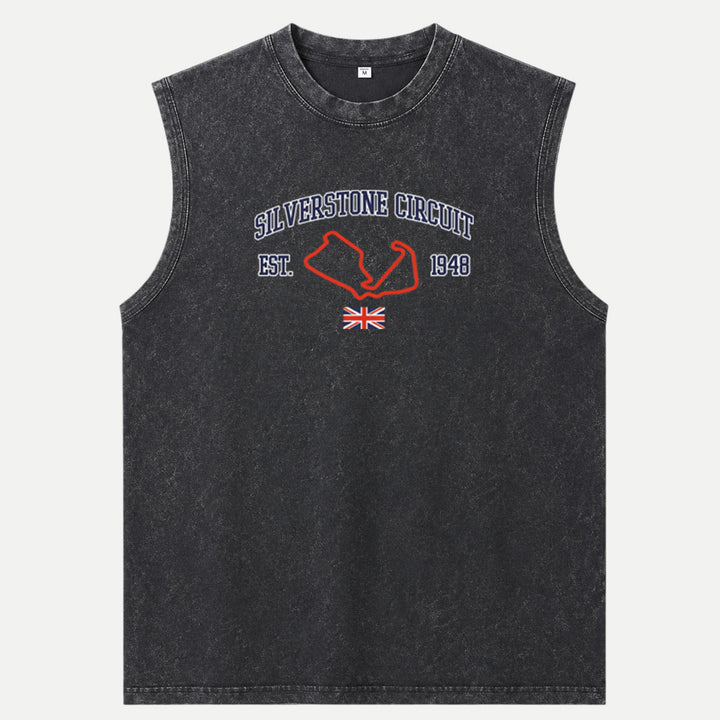 Silverstone Circuit  Vintage T-Shirt
