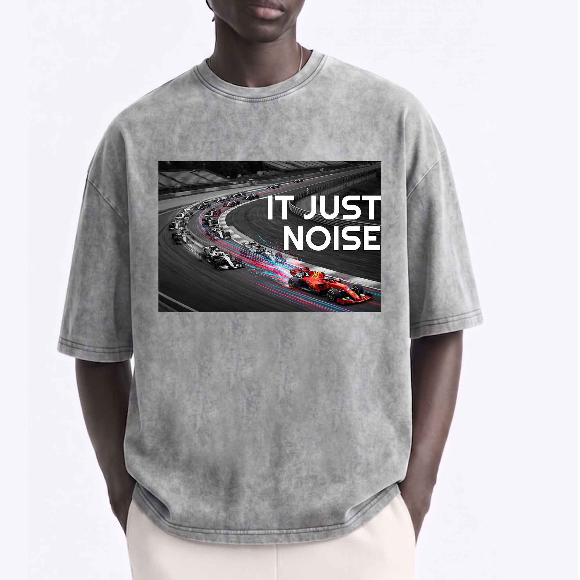 Vintage F1 "It's Just Noise" Graphic T-shirt