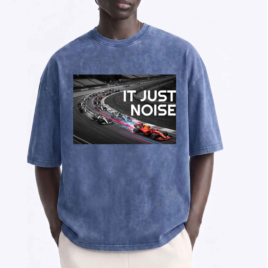Vintage F1 "It's Just Noise" Graphic T-shirt