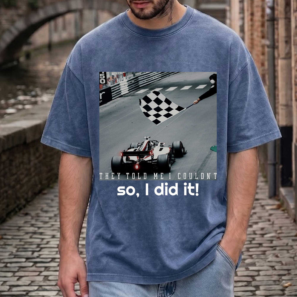 Vintage F1 "They Told Me I Couldn't" Graphic T-shirt