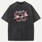 Dumbbells Over Dumb People Funny Gym Graphic T-Shirt
