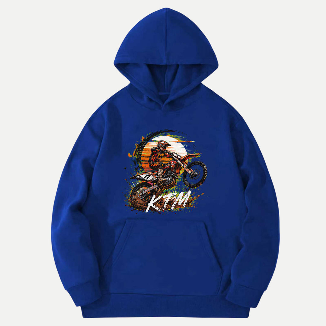 Off-Road Motocross Dirt Bike Graphic T-Shirt