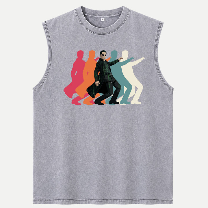 Matrix Bullet Time Neo Motion Graphic T-Shirt