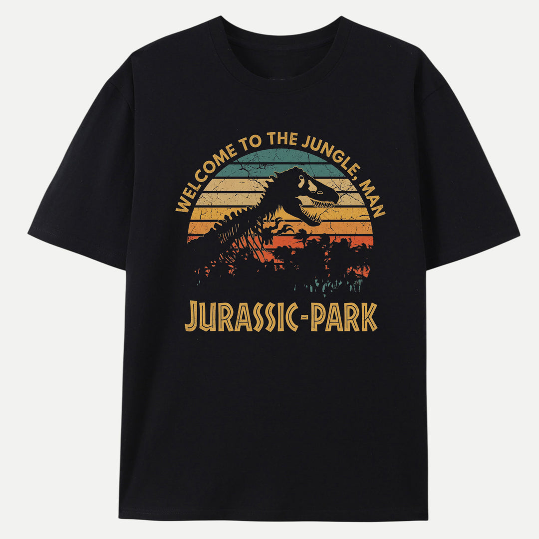 Welcome To The Jungle Jurassic Park Graphic T-Shirt