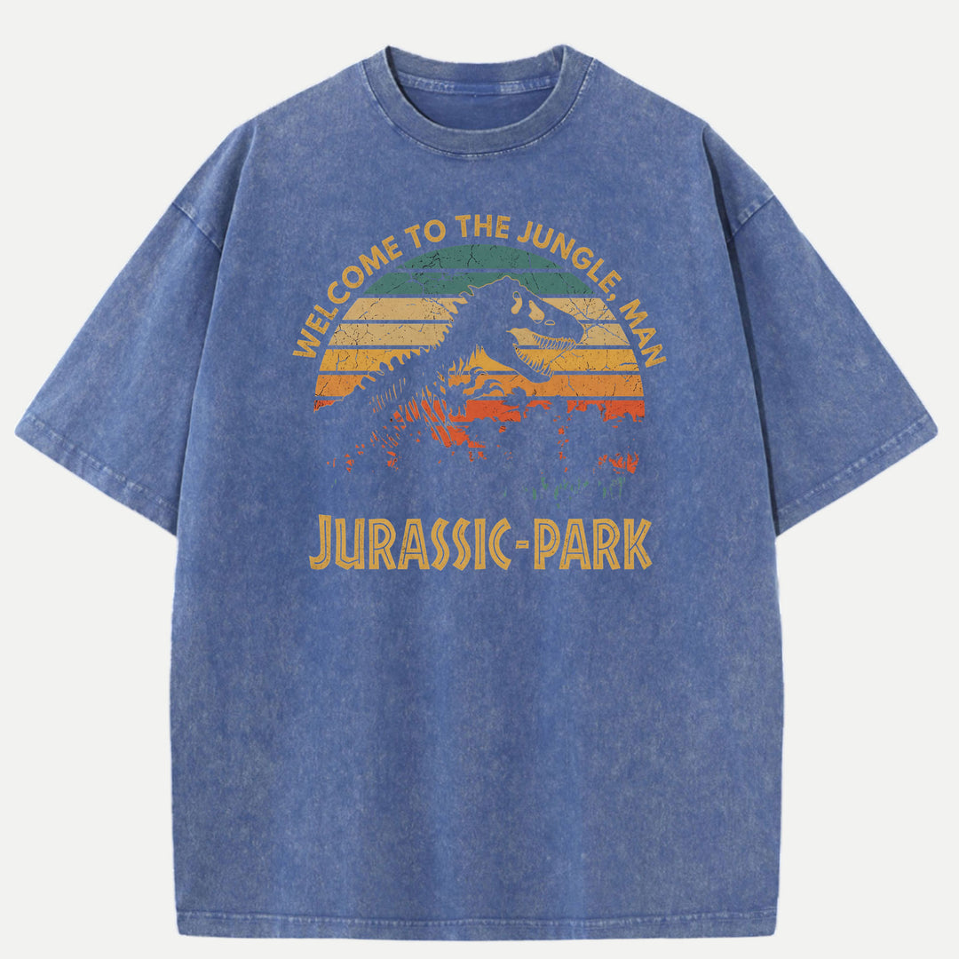 Welcome To The Jungle Jurassic Park Graphic T-Shirt