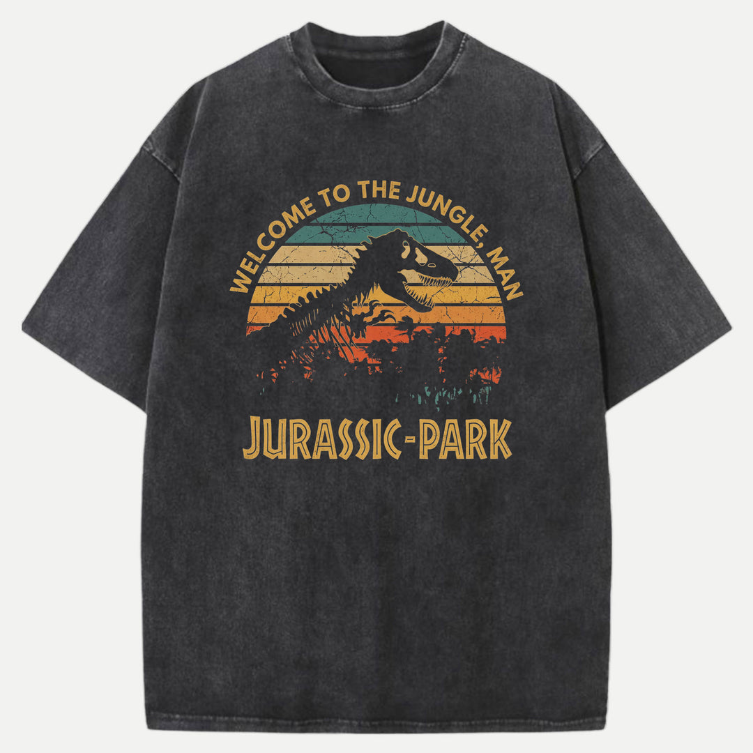 Welcome To The Jungle Jurassic Park Graphic T-Shirt