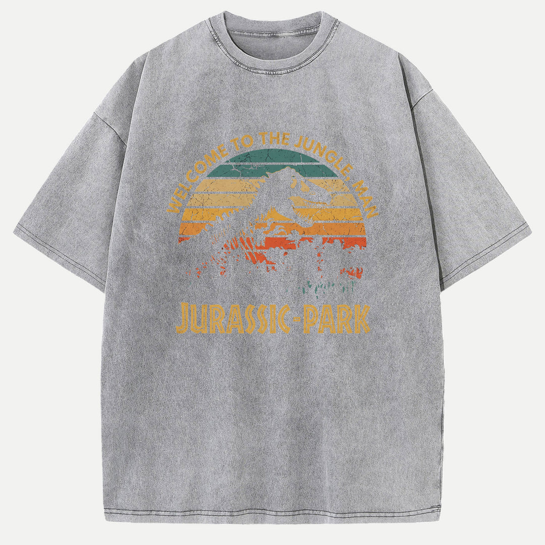 Welcome To The Jungle Jurassic Park Graphic T-Shirt