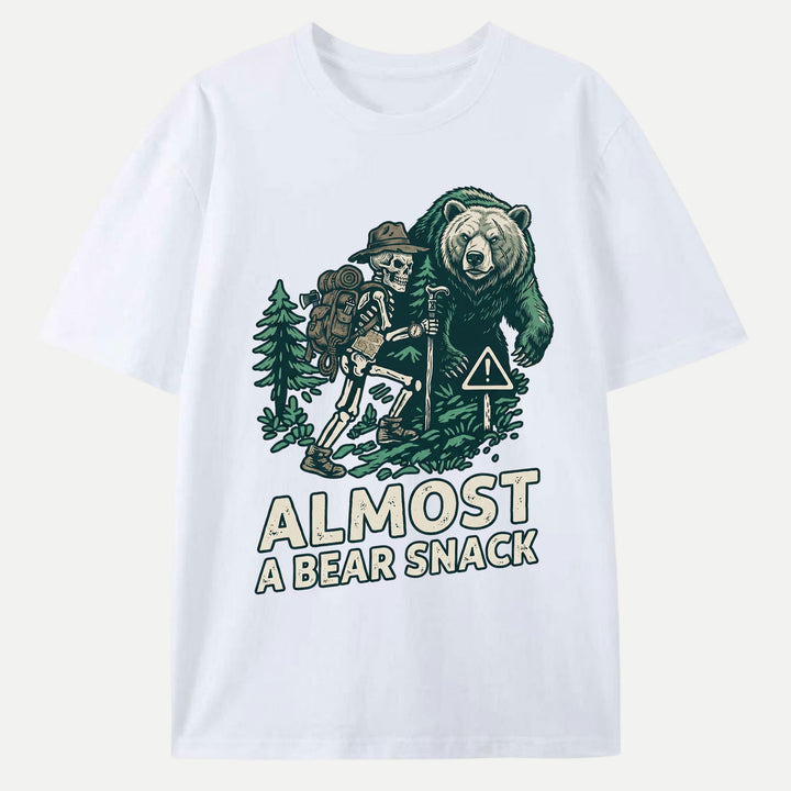Almost A Bear Snack Vintage Hiking Graphic T-Shirt